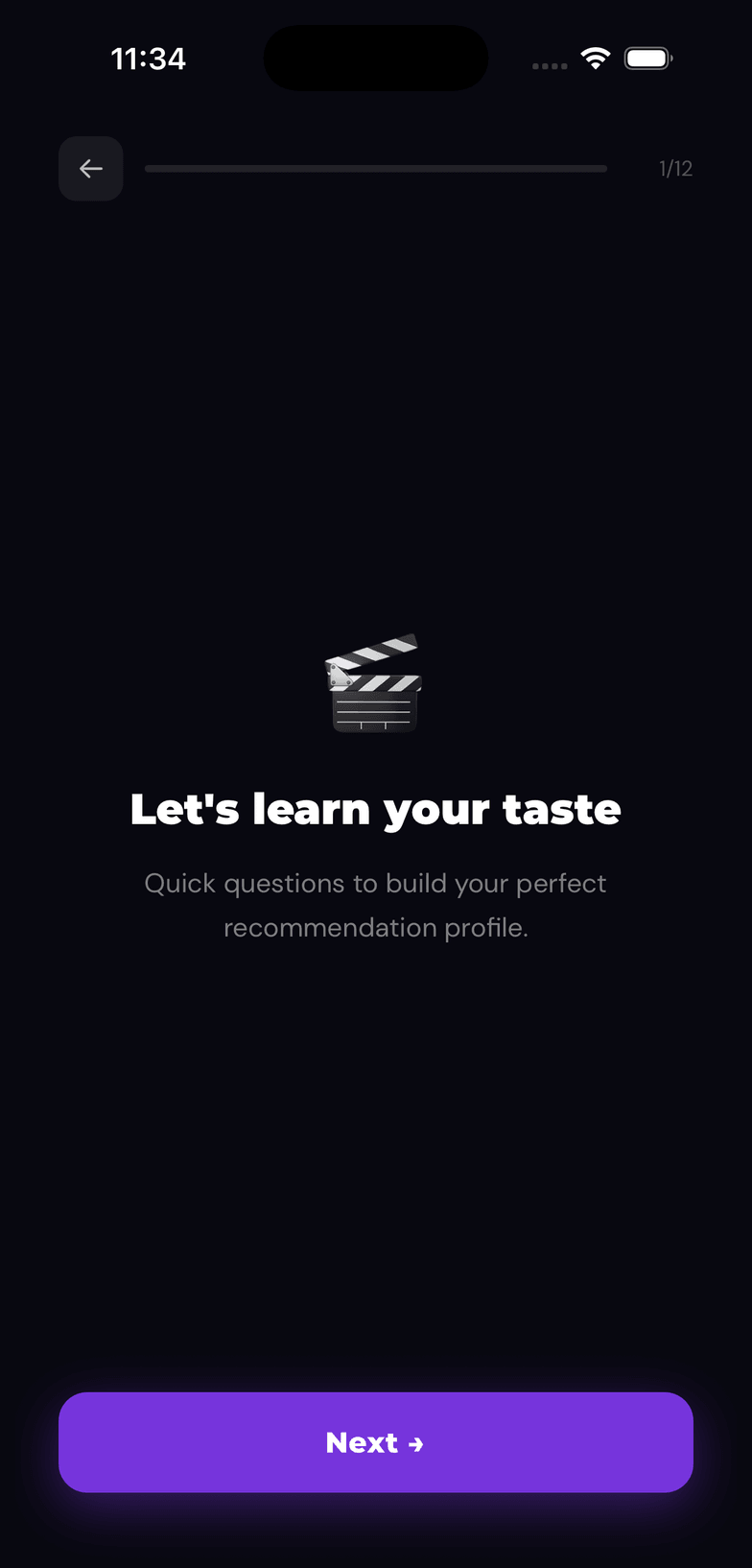 Teach it your taste once.