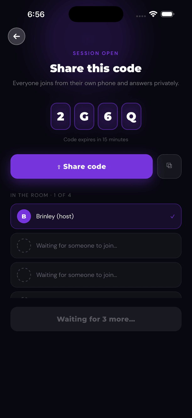 Share this code