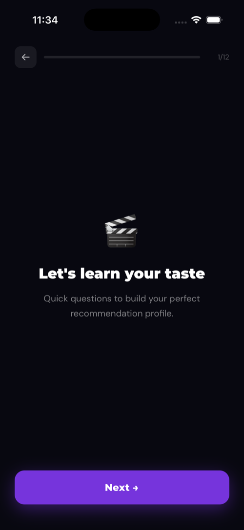 Teach it your taste once.