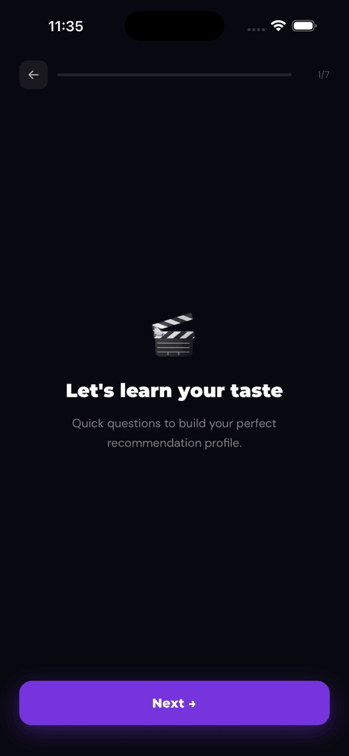 Teach it your taste once.
